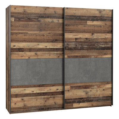 Huguley 2 Door Manufactured Wood Wardrobe