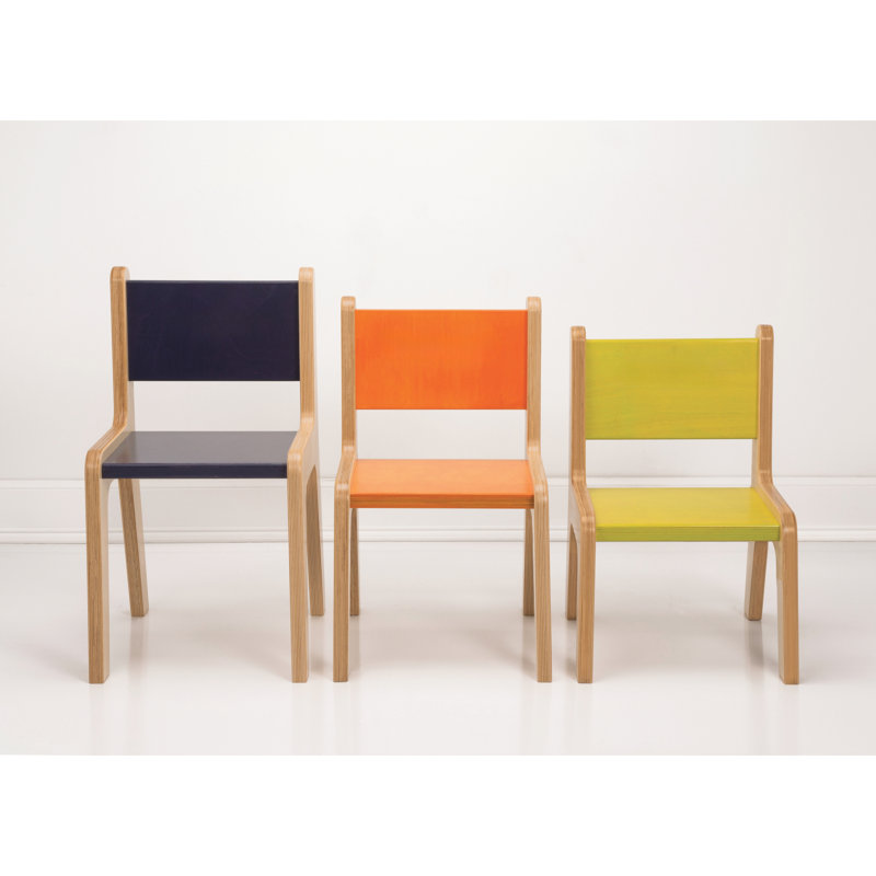 Chaise de classe standard, Bleu Whitney, 10 po