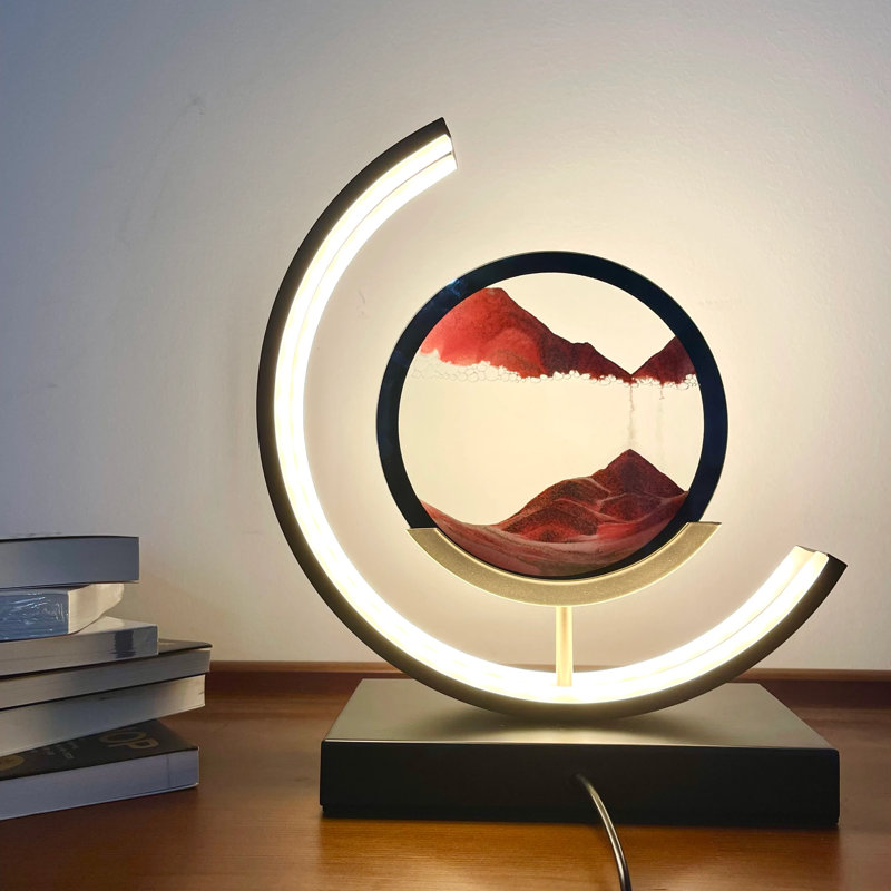 Metal Table Novelty Lamp, Dimmable Touch Control LED Lamp