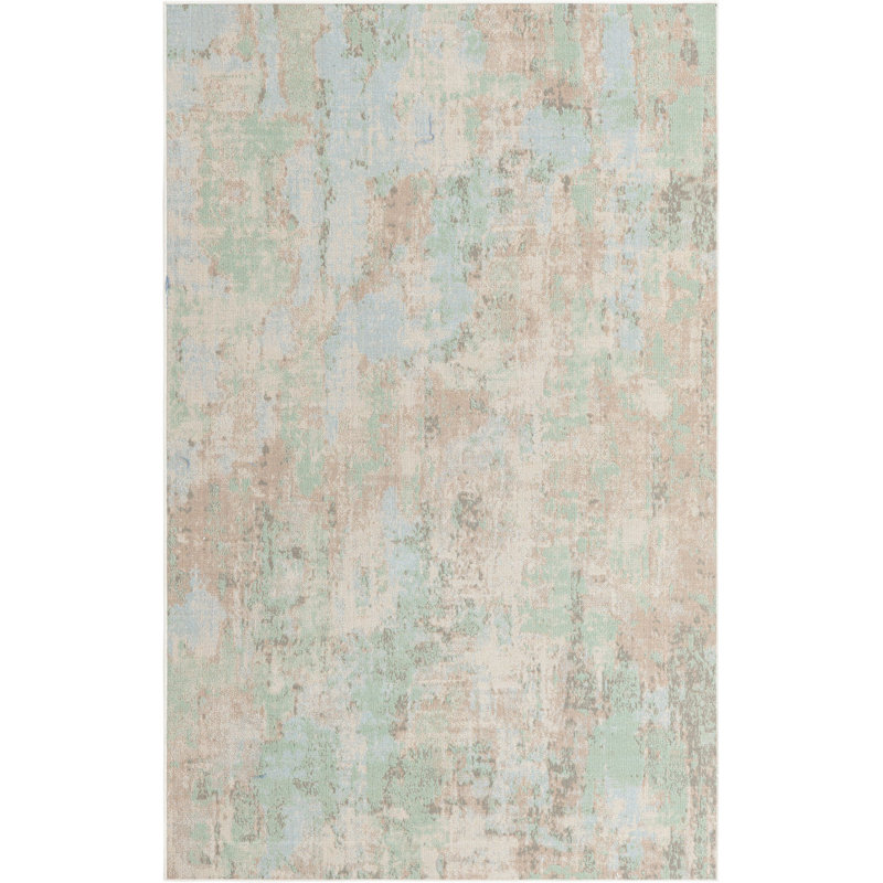 Abstract Indoor Rug, Rectangle 5' x 8'
