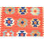 Francom 244 X 69cm Red/Blue Area Rug
