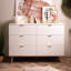 Fidel 120cm W 6 - Drawer Chest of Drawers