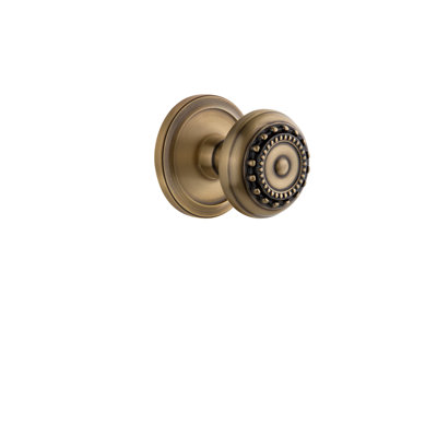Rosace Grandeur circulaire simple avec bouton de porte Parthénon