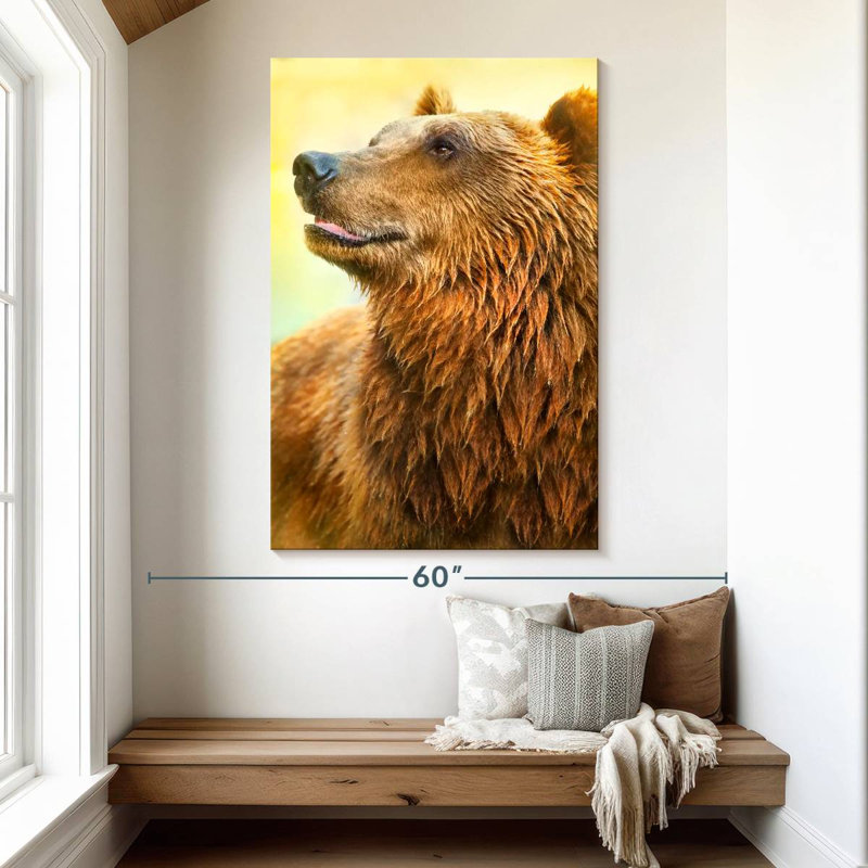 Brampt Cute Bear I, 51" H x 34" W