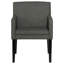 Ensemble de salle à manger 5 pièces gris anthracite et noir Houston-1962265660