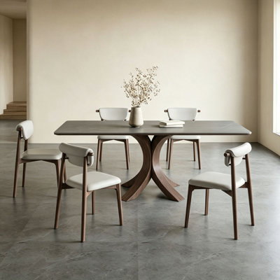 Walnut Sintered Stone Table