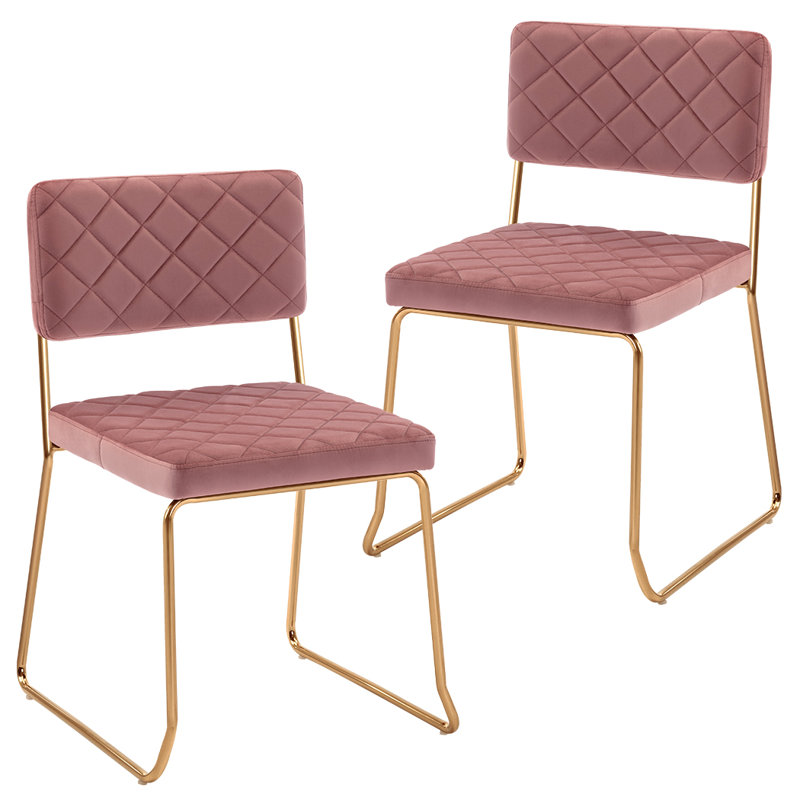 Chaise d'appoint Hilma, Rose