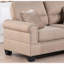 2 pièces en polyfibre de style moderne avec coussins, garniture en similicuir, boutons en nickel, pieds et coussins en plastique massif, revêtement, structure en bois fini-2059141097