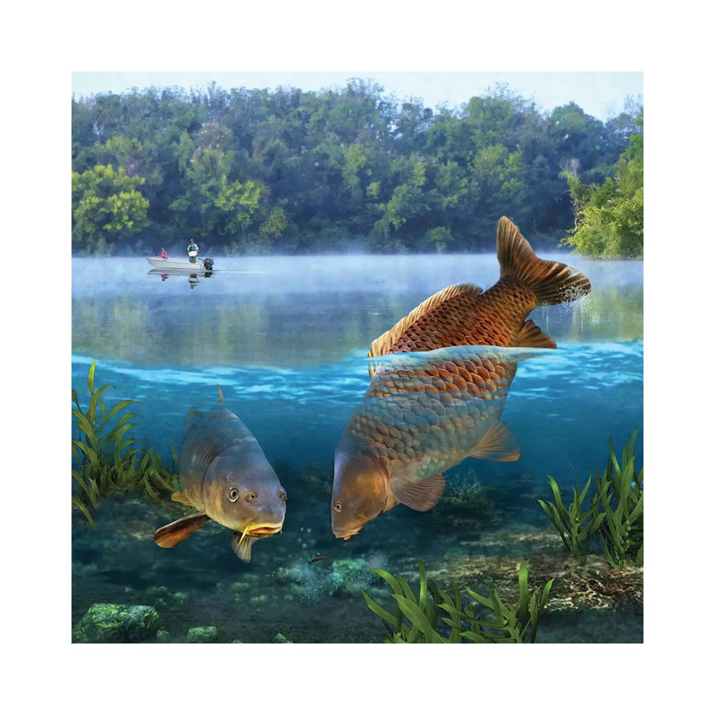 Bottom Muddlers - Wrapped Canvas Print, 45.72 cm H x 45.72 cm W x 1.91 cm D