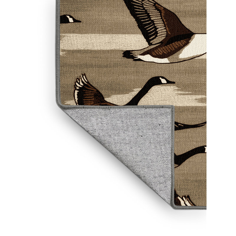  Tapis lavable Canada Goose Birds, Rectangulaire 8 pi x 10 pi