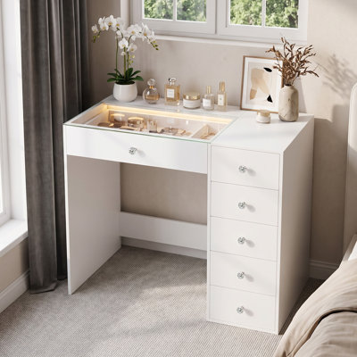 Meuble-lavabo 36 po avec lumières DEL RVB