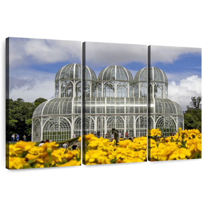 Curitiba Greenhouse, 48" H x 74" W