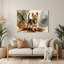 «Dogs Cairn Terrier», art mural en métal beige-700235402