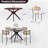 4 Person Round Dining Sets-1722243643