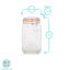 Glass Jar - Set of 4