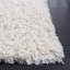 Tapis ivoire en laine / coton noué à la main Alimatou-1758668741