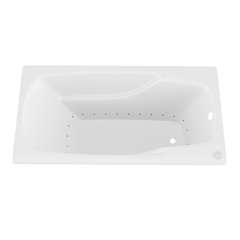 Anguilla 60'' x 32'' Air Bathtub, Right