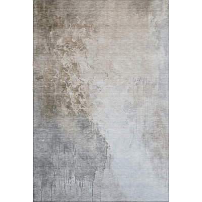 Premium Machine Washable Stallings AMF1842 Abstract Rug