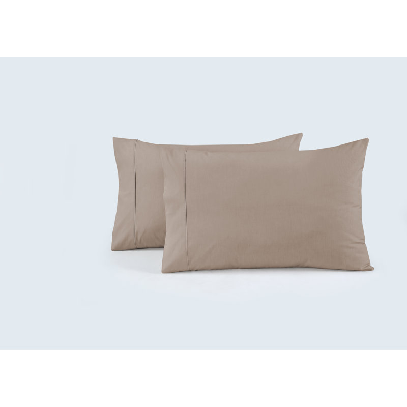 Egyptian Cotton Satin - Set of 6, Taupe, King