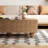 Modern simple solid wood coffee table