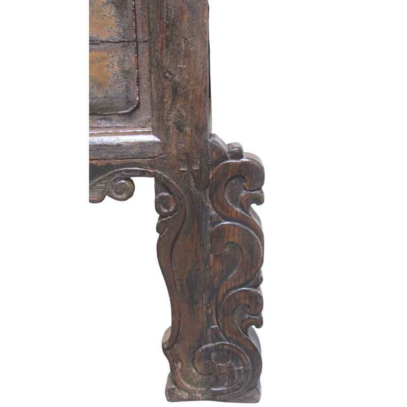Imperial 16th Century Elm Display Cabinet