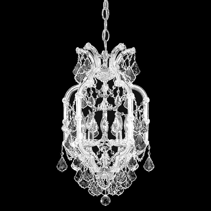 Maria Theresa Grand 5 - Light Pendant, Silver, Chinese (K9)