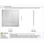 Panneau mural blanc 19,625 "H x 19,625"