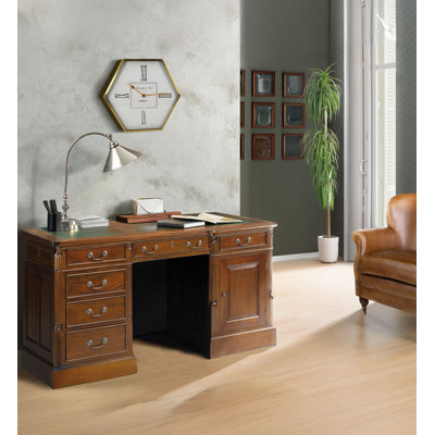 Solid Wood Executive Desk