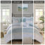 Ensembles de literie Farmhouse Aqua, édredon en polyester, attrait