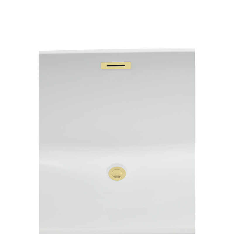 Baignoire 62,2 x 28,7, Laiton poli