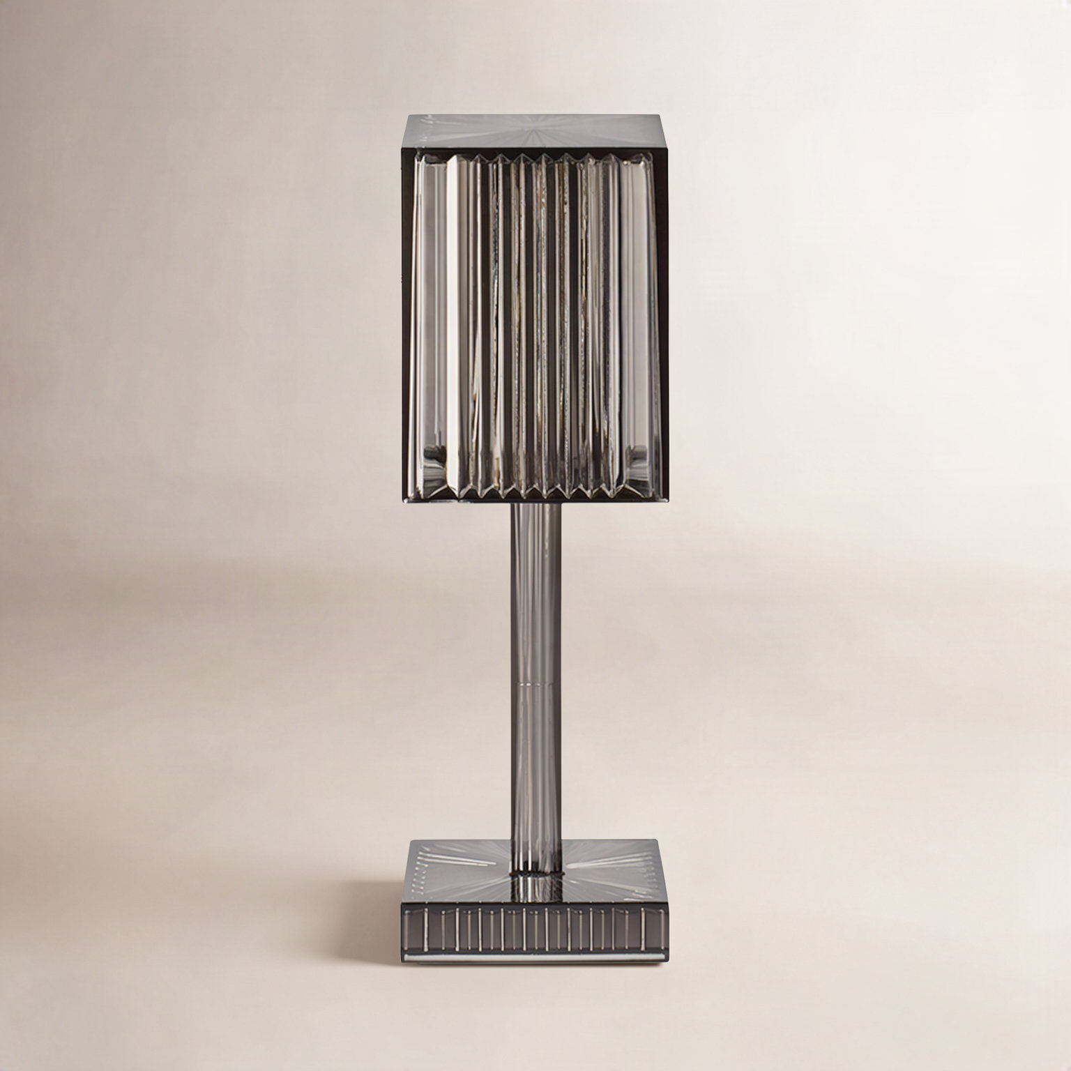 Gatsby Square Table Lamp, Fume