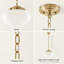 Luminaire suspendu AURELIA (laiton)-369766934