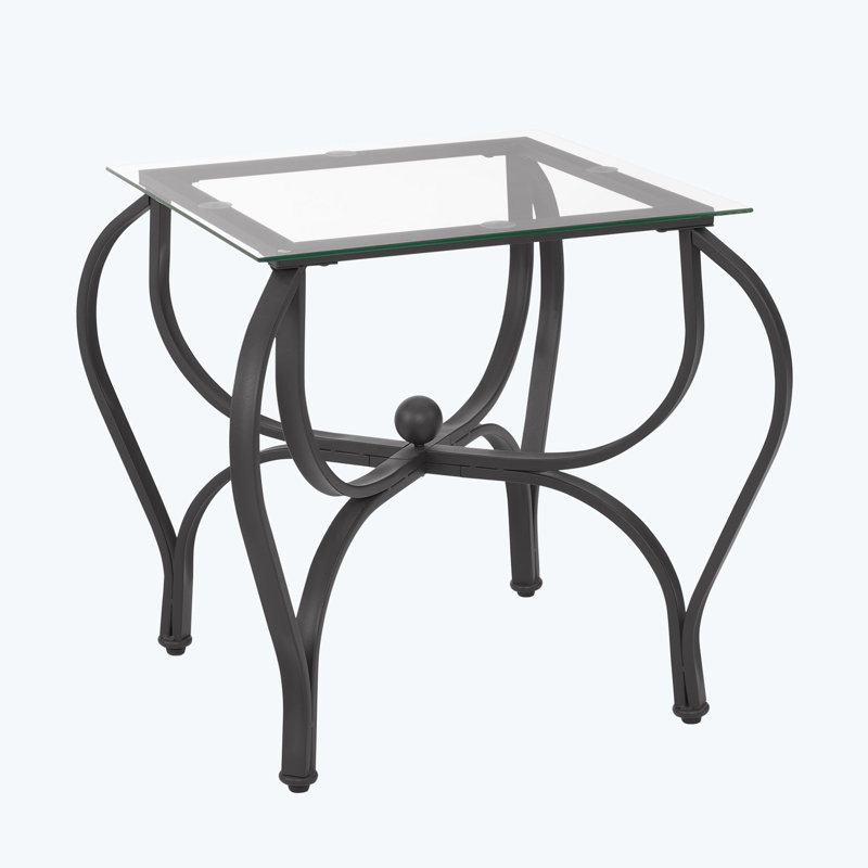 Table basse 3 pièces en verre trempé