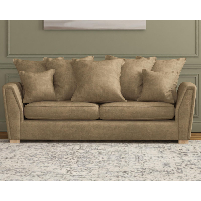 Wendleberry Three Seater, Scatter Back, Ebony