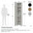 Aleg 16" W Garage Storage Cabinet-1441250240