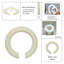17cm H Metal Lamp Shade-1894941685