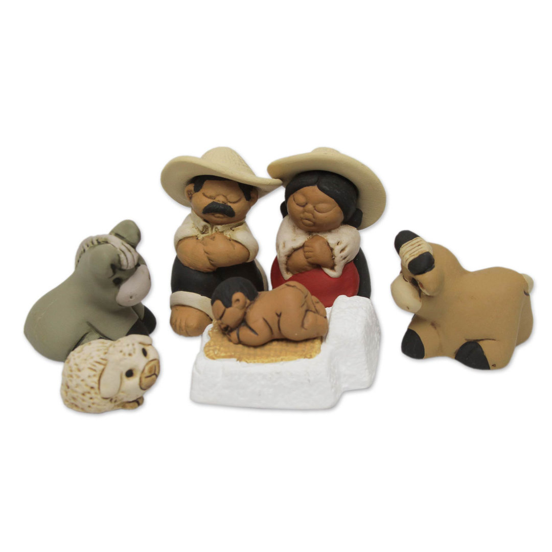 7 Piece Artisan Crafted Peruvian Nativity Scene Set The Holiday Aisle®