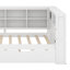 Lit de jour simple avec lit gigogne, tablette et port USB-915455067