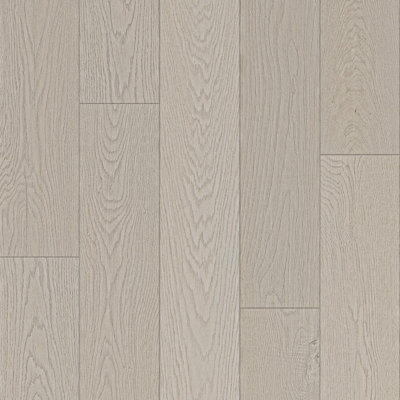 NOUVEAU Parquet stratifié en chêne blanc 7,5 po x 47,5 po x 12 mm Restoration Collection