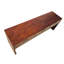 Antique 20th Century Chinese Elm 3 Drawer Console Table