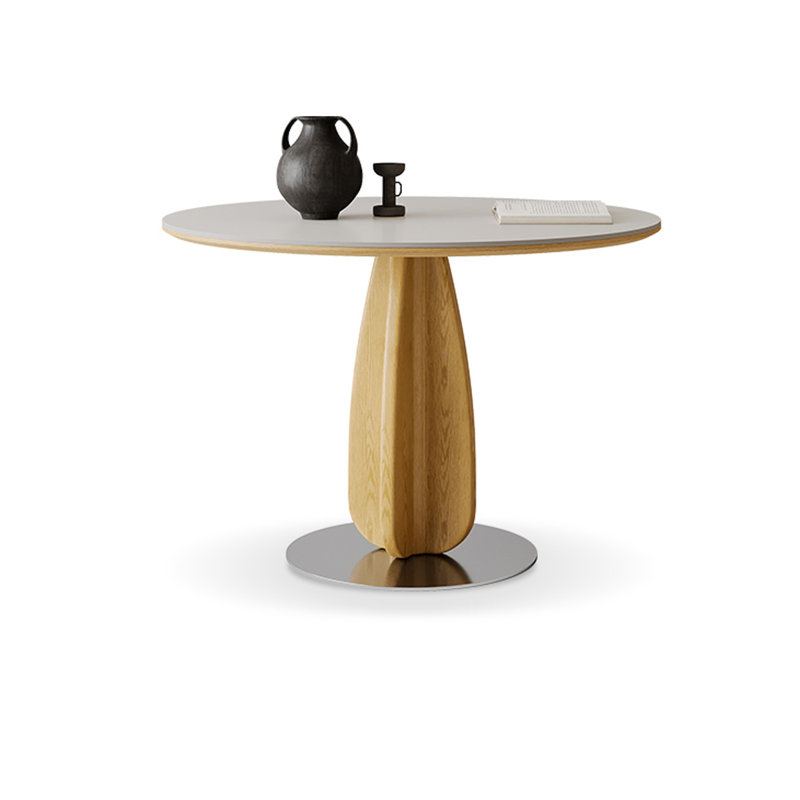 Table de salle à manger blanche, 29.53"H x 31.5"L x 31.5"W