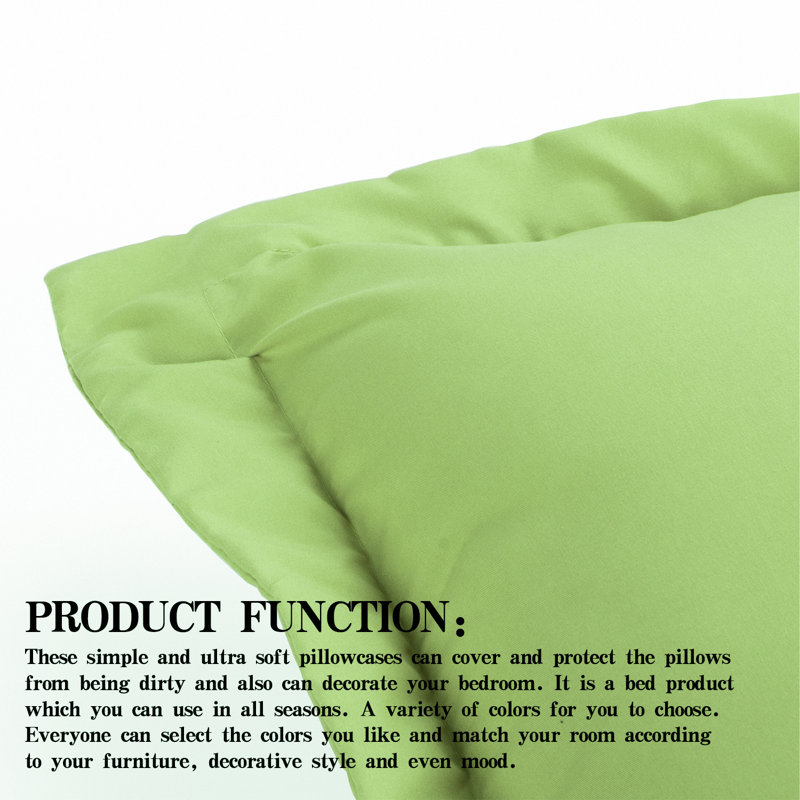 Sham Set, Standard, Green