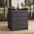 Modern Closet Island With 10 Drawers & Glass Tabletop, Wardrobe Armoire Closet With LED Lights-1965493460