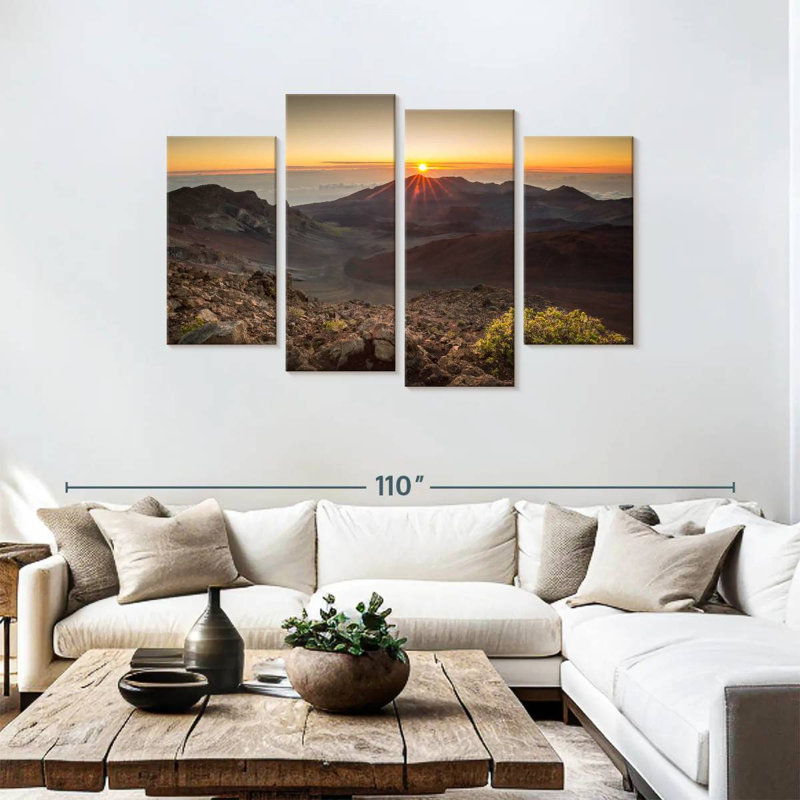 Alvord Haleakala Sunset Rays, 48" H x 75" W