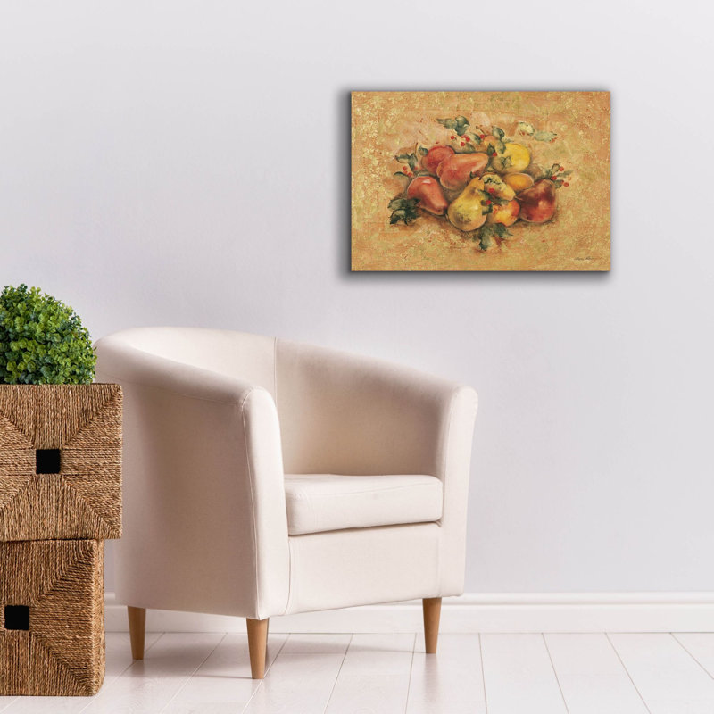 «Holiday Fruit» par Cheri Blum, art mural sur toile, H 18 po x l 26 po x P 0,75 po