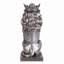 14,5 po H lion assis avec couronne statue en résine décor à la maison salon-109757795