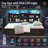 Daybed With Led Headboard, Usb Charging Station And 3 Storage Drawers, Rustic Farmhouse Style-1385019037