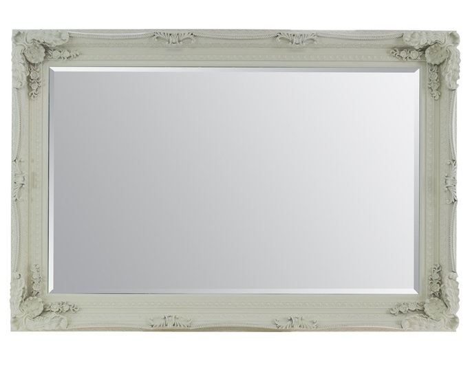 Fallin Flat Wall Mirror, Cream, 175cm H x 123cm W x 5cm D