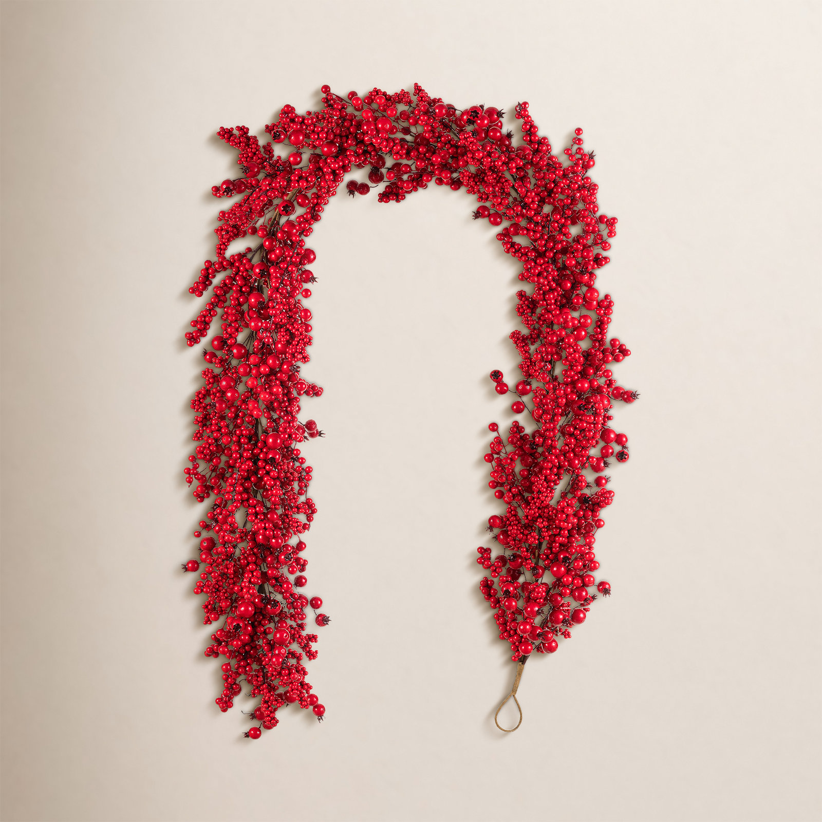 72" Christmas Full Berry Garland