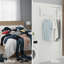 Espace pliable pour porte-vêtements au-dessus de la porte